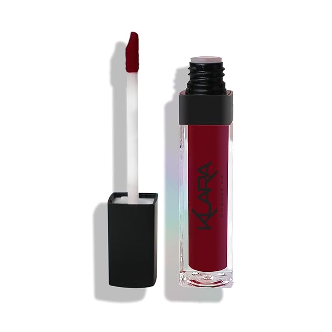 Klara Cosmetics Kiss Proof Lipstick 17 Sinful Burgandy Burgandy