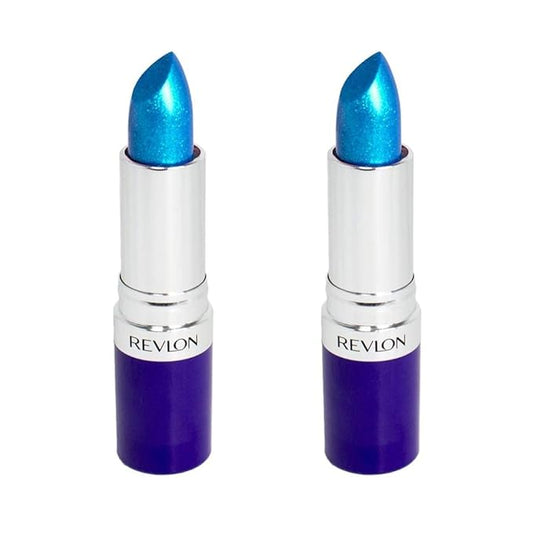 REVLON Pack of 2 Lipstick, Aqua Shock 102