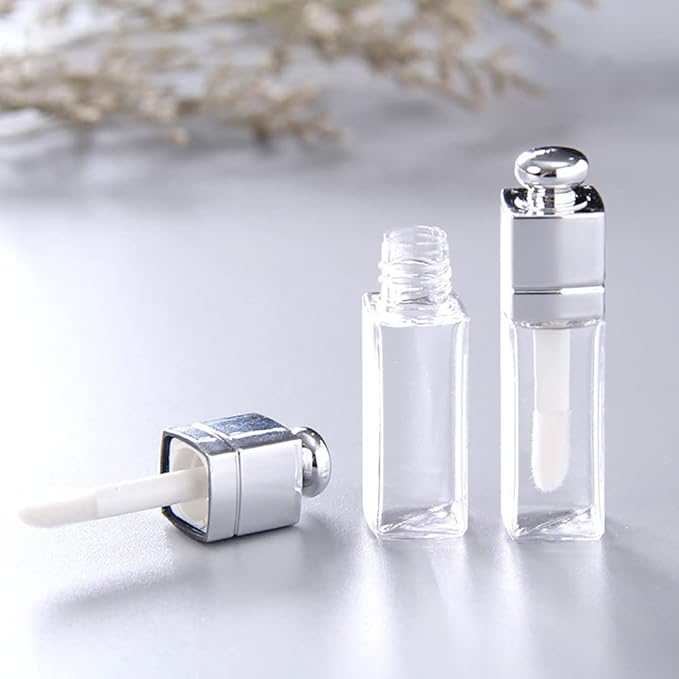 6 Pcs 3ml Empty Lip Gloss Tubes Containers 3ml