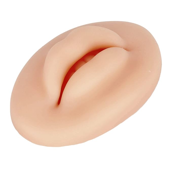 ZJchao 3D Fake Lips, Silicone Fake for Lips Training