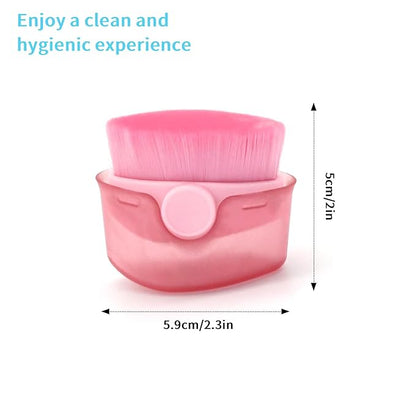 Dohia Sunscreen Applicator for Kids Sunblock Buddy with Protective Caps Makeup Brushes un Lotion Applicator Sun Cream Brush ST1-DGHZS (Pink)