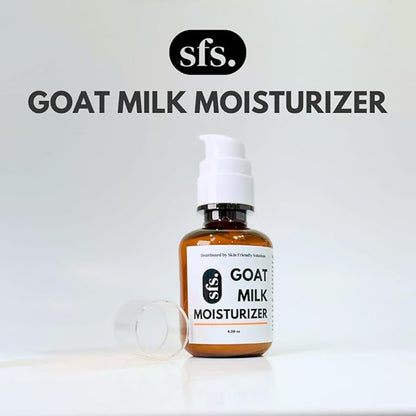 Goat Milk moisturizer face cream with Organic Honey, Aloe Vera and Coconut Oil - organic and all natural lotion goats milk lotion for women