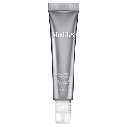 Medik8 Crystal Retinal Ceramide Eye 6 - Gentle Vitamin A Eye Cream - Reduces Appearance of Wrinkles - Perfect for Sensitive Skin - 0.5 oz