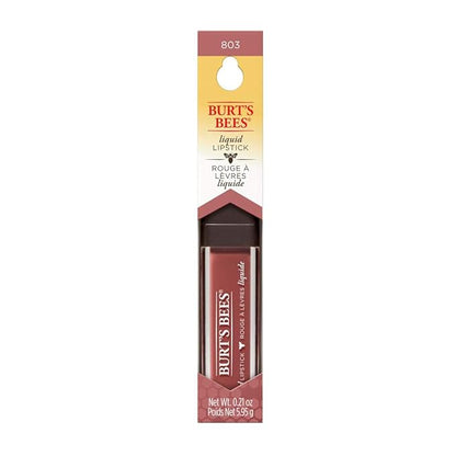 Burt's Bees 100% Natural Glossy Liquid Lipstick, Tidal Glossy
