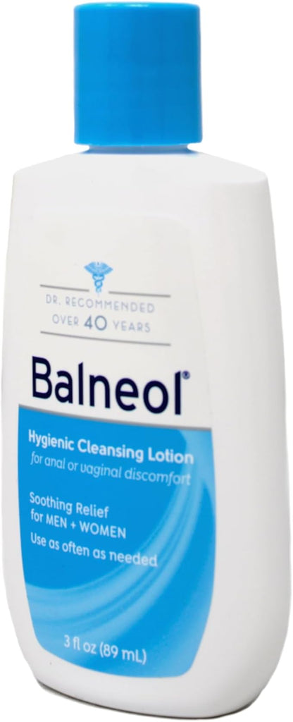 Balneol Hygienic Cleansing Lotion, 3.0 Oz - Buy Packs and Save (Pack of 4)
