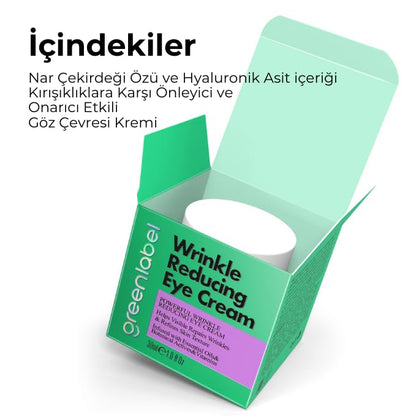 Eye Contour Anti-Wrinkle Care Cream Containing Hyaluronic Acid And Pomegranate Seed Extract 30 ml