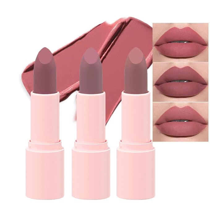 3Pcs Light Dark Purple Dark red Velvet Matte Light