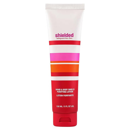 Beauty Hand & Body Shield Purifying Lotion Hydrating Protective Moisturizer with Silver Citrate & Hyaluronic Acid, 150ml