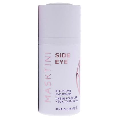 Side Eye All-in-One Eye Cream, 0.5 ounce - Face Moisturizer - with Apple and Green Tea Extracts - Collagen Boosting - Eye Cream for Puffiness (Pack of 2)