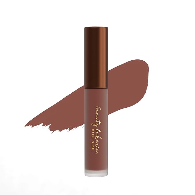 Beauty Bakerie Bitesized Lip Whip Long Lasting Liquid Lipstick for Women, Waterproof Lip Color, Smudge Proof Lip Stain Matte, 2.5mL, Churr'all I Knead