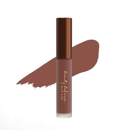 Beauty Bakerie Bitesized Lip Whip Long Lasting Liquid Lipstick for Women, Waterproof Lip Color, Smudge Proof Lip Stain Matte, 2.5mL, Churr'all I Knead