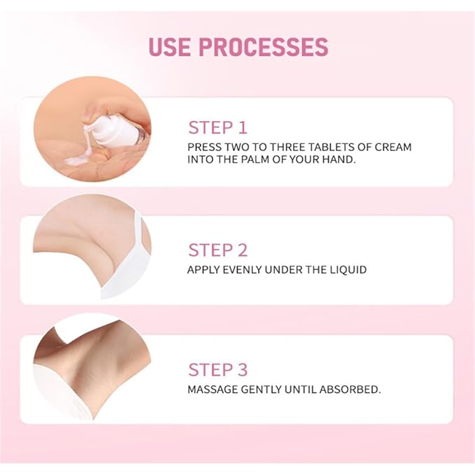 2PCS Brightening Underarm Cream,Pearl Capsules Cream，Brightening