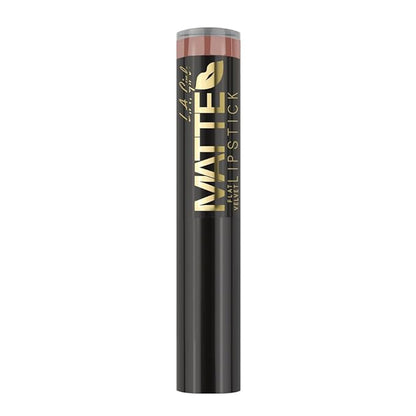 L.A. Girl Matte Flat Velvet Lipstick, Snuggle, 0.1 Girl
