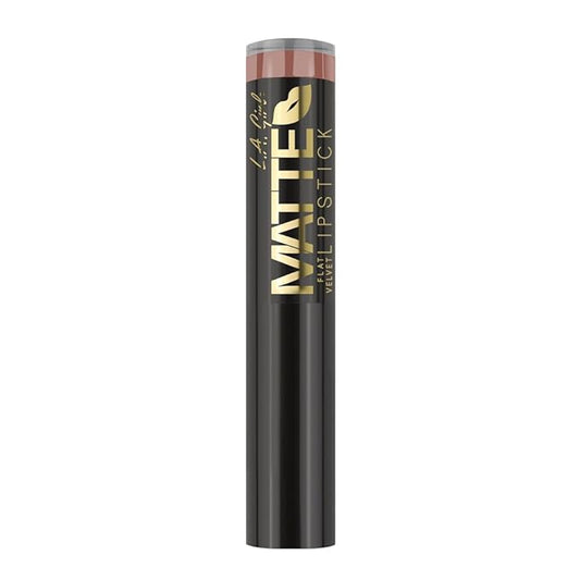 L.A. Girl Matte Flat Velvet Lipstick, Snuggle, 0.1 Girl
