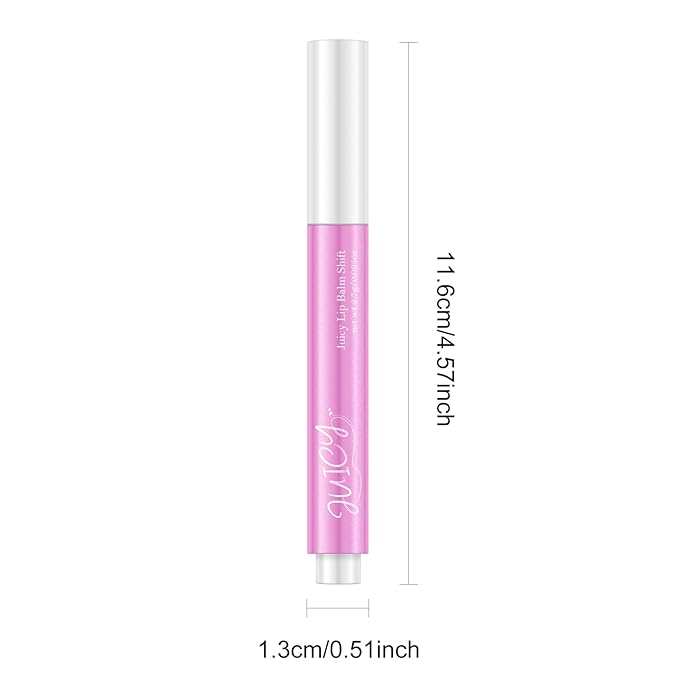 KYDA Juice Jelly Tinted Lip Balm, Glossy Color Changing Lipstick, Dewy Glow Lip Color, Click Packaging Moisturizing Lip Balm with Vitamin E, #Berry