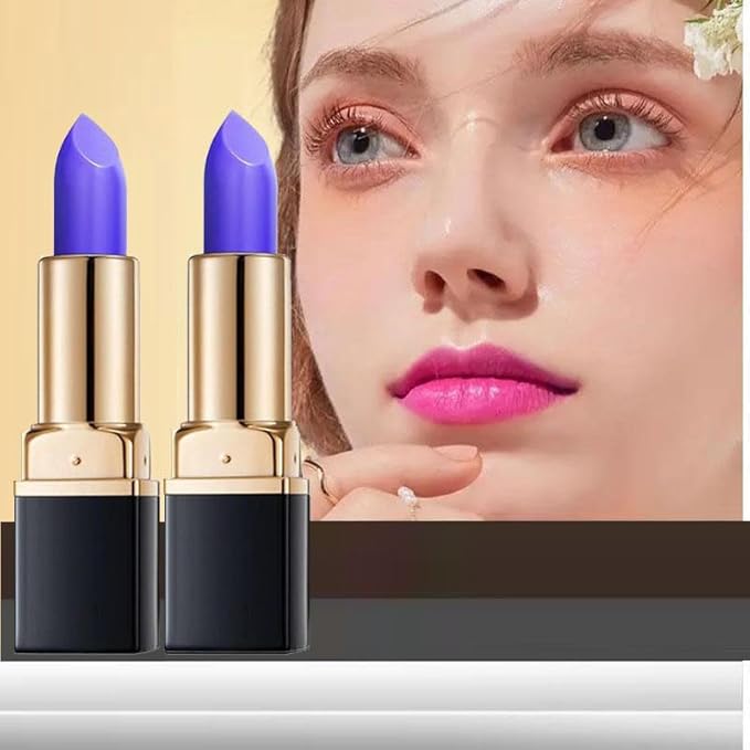 2Pcs Blue Rose Color Changing Magic vitamin E Changing