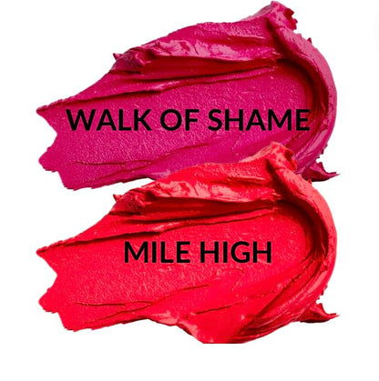 Hickey Organic, Long Lasting, Moisturizing, Hot Pink Refiilable Organic,