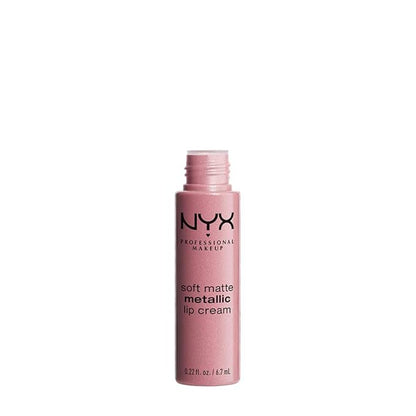 NYX PROFESSIONAL MAKEUP Soft Matte Metallic Lip Cream,
