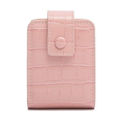 Makeup Lipstick Case with Mirror for Outside Mini Bag