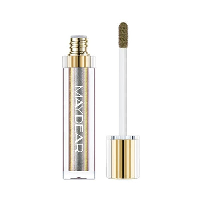Maydear Chameleon Lipstick, High Pigmented Gold Lipstick for Women Metallic Shine Lip Gloss, Full-Coverage Multichrome Lipstick Long Lasting Rainbow Lip Makeup, Golden Bronze(07)