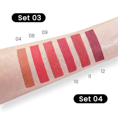 3Pcs Bright Red Wine Red Dark Red Velvet Bright