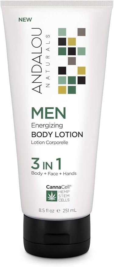 Andalou Naturals CannaCell MEN Energizing Body