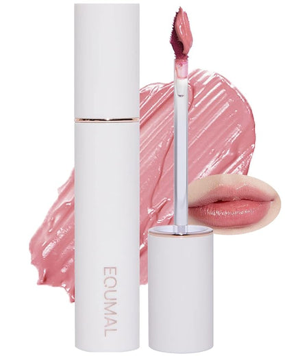 Non-Section Glowy Tint – 103 MELLOW GLOW – Glass Lasting Transparent & Flexible Lip Makeup - Moisturizing Lip Stain for Glossy Finish – Buildable Lipstick for Fuller Looking Lip, 0.18 fl.oz.
