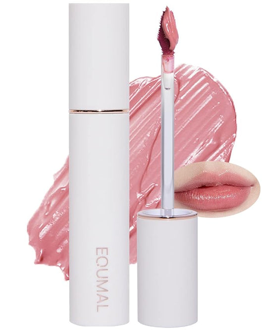 Non-Section Glowy Tint – 103 MELLOW GLOW – Glass Lasting Transparent & Flexible Lip Makeup - Moisturizing Lip Stain for Glossy Finish – Buildable Lipstick for Fuller Looking Lip, 0.18 fl.oz.