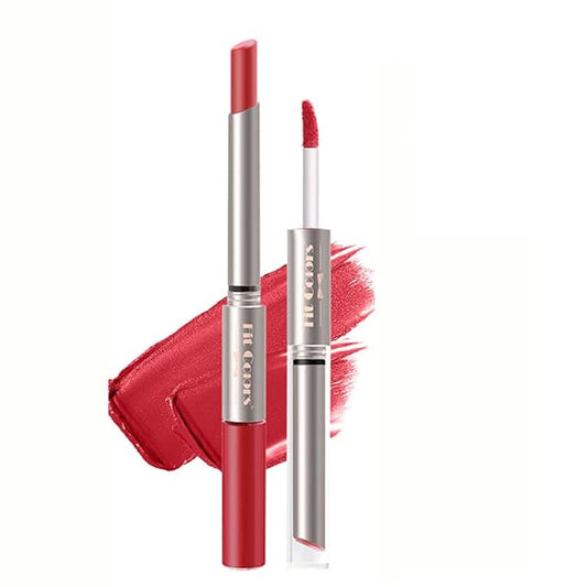 Matte Lipstick Lip Gloss Double-headed Nude Velvet Multicolor Gloss