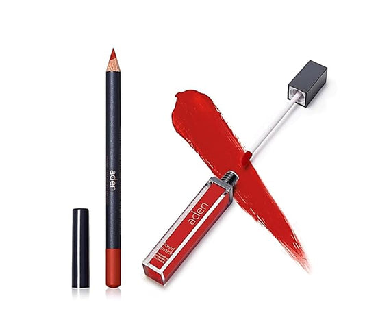aden - 2 in 1 - Matte Liquid Lipstick 7ML