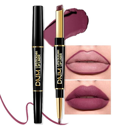 evpct 1Pcs More Berry Lip Liner and Lipstick