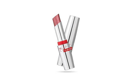 Pupa Milano Miss Milano Starlight Ultra-Shiny Lipstick - Semi-Transparent Color And Micro Pearls - Balmy Texture - Extraordinary Radiance - Blends Gently On Lips - 702 Gorgeous Grace - 0.88 Oz