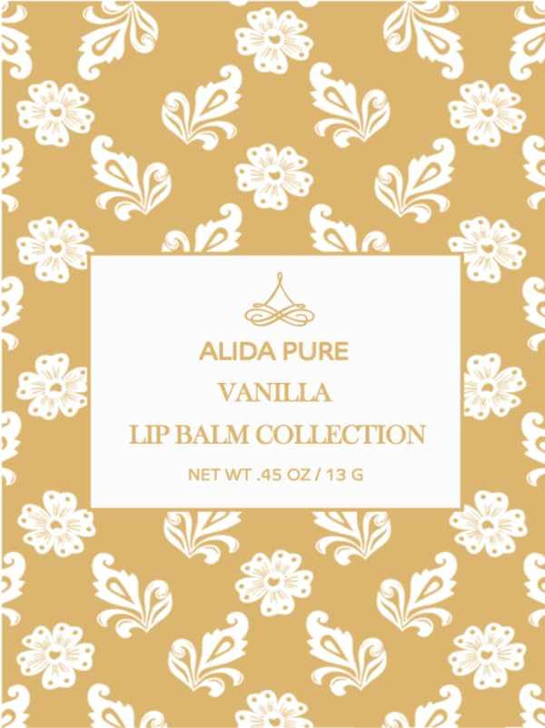 Vanilla Lip Balm Collection, Vegan Lip Lips,