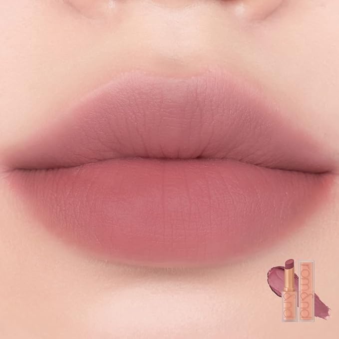 rom&nd ZERO MATTE LIPSTICK 22 MAUVE BEANS/Soft &