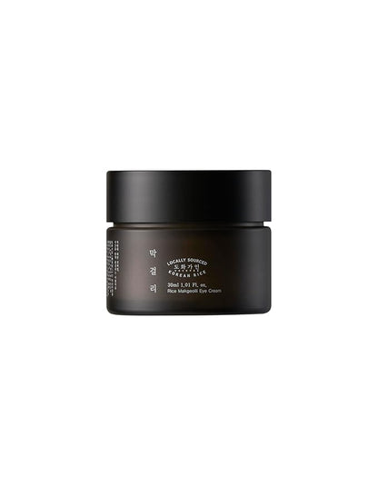 Rice Makgeolli Eye Cream | Made with Domestically Sourced Korean Rice | 30 ml (1.01 Fl Oz) | Korean Skin Care