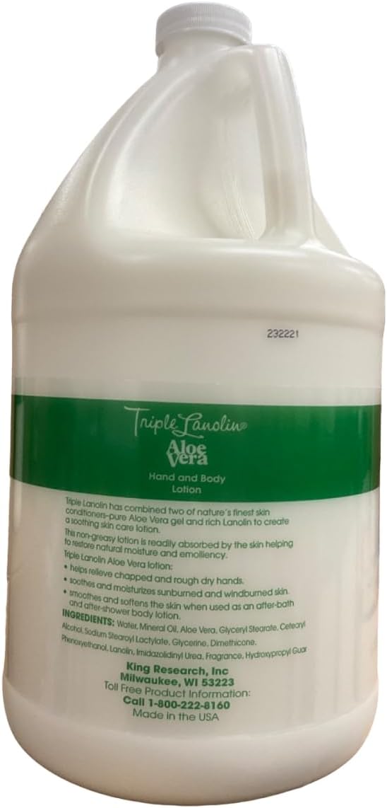 Triple Lanolin Aloe Vera Soothing Lotion