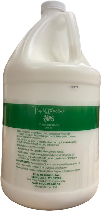 Triple Lanolin Aloe Vera Soothing Lotion