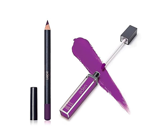 aden - 2 in 1 - Matte Liquid Lipstick 7ML