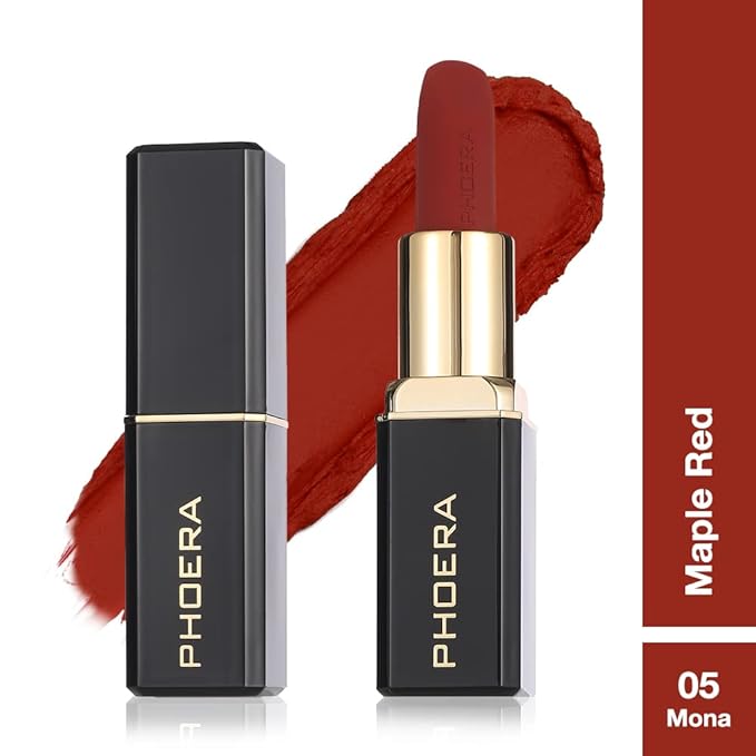 Phoera Non Transfer Lipstick Waterproof, smudge-proof and mask-proof smudge-proof