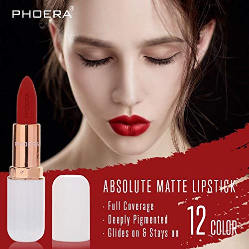 Phoera ABSOLUTE VELVET MATTE LIPSTICK LONG LASTING WATERPROOF LONG