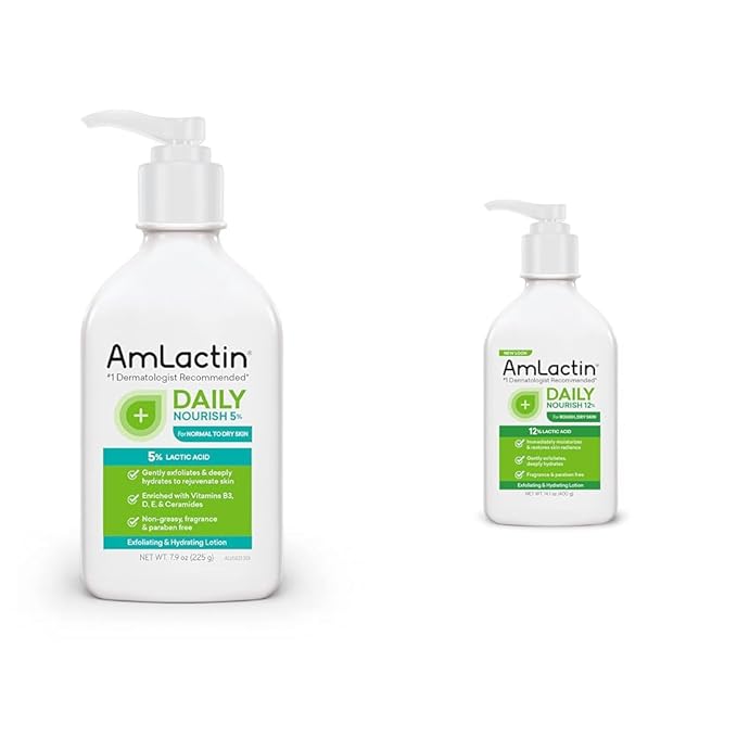 AmLactin Daily Nourish Body Lotion Bundle