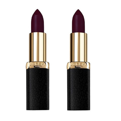 Loreal Pack of 2 Colour Riche Matte Lipcolour,
