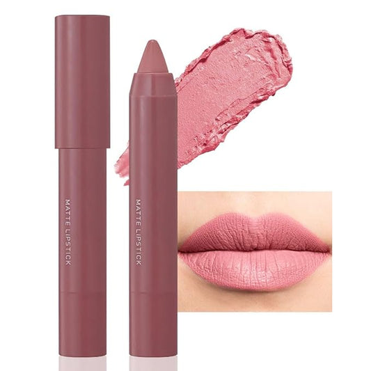 BINGBRUSH Crayon Matte Longwear Lipstick Pack Set,Moisture Sm