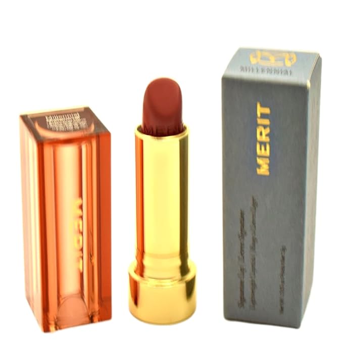 MERIT Signature Lip Lightweight Lipstick Millennial Signature