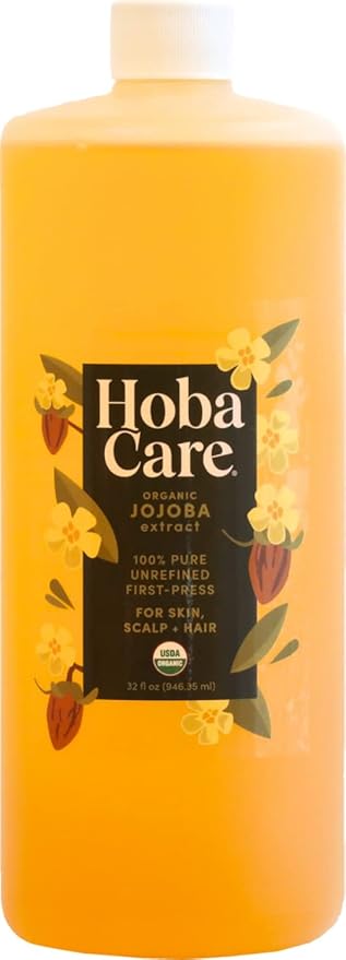 Organic Jojoba Oil - 100% Pure,