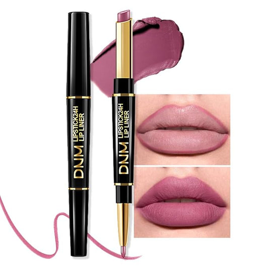 evpct 1Pcs Light Plum Rose Matte Lip Line