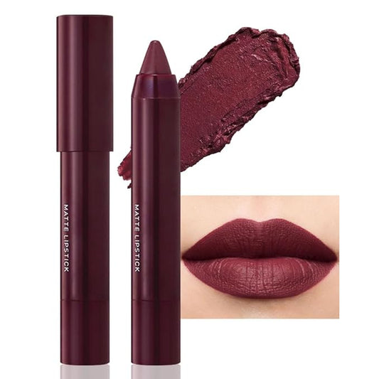 BINGBRUSH Crayon Matte Longwear Lipstick Pack Set,Moisture Sm