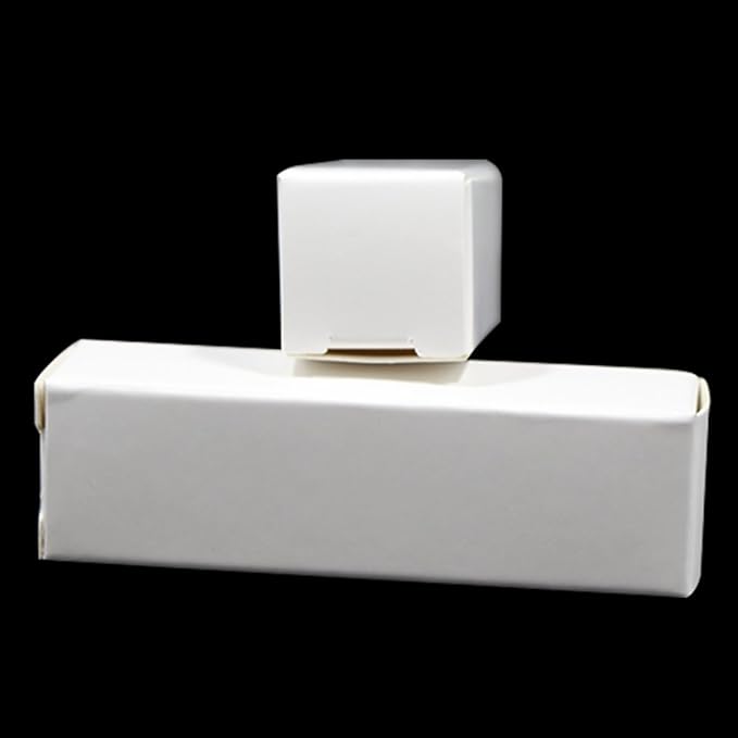 50 Pack 0.78x0.78x3.34 inch Rectangle Kraft Paper DIY Rectangle