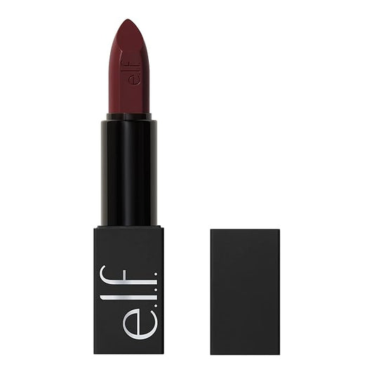 e.l.f. O Face Satin Lipstick, Richly Pigmented, Nourishing Face