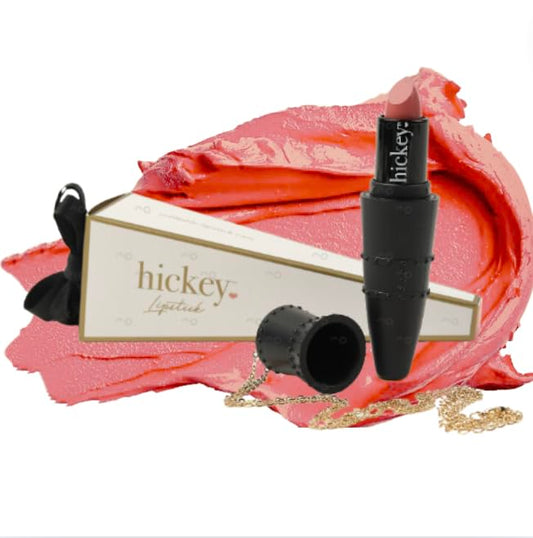 Hickey Lipstick Orgnanic Nothing but Nude Refillable Lipstick | Gluten Free | Moisturizing & Long Lasting Gluten Free Highly Pigmented Lipstick for Women | Velvet Finish